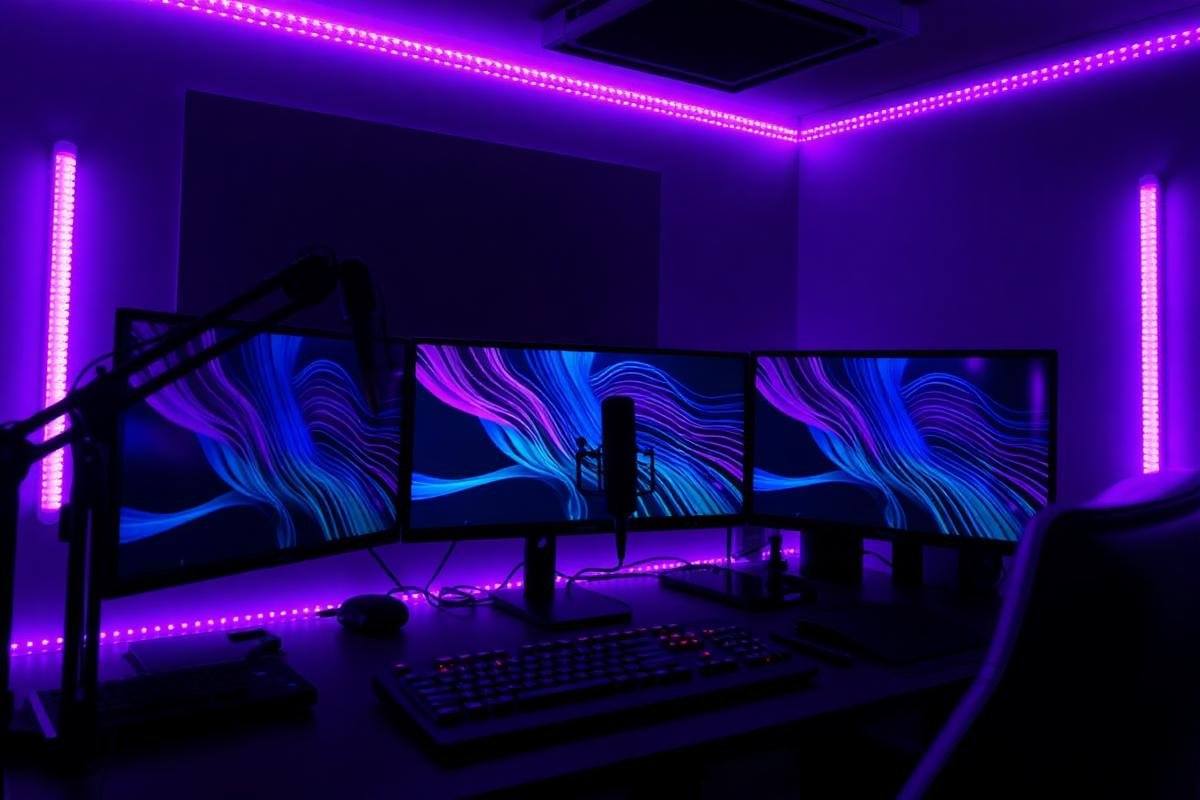 Imagem da oferta Kit Setup Gamer Neon