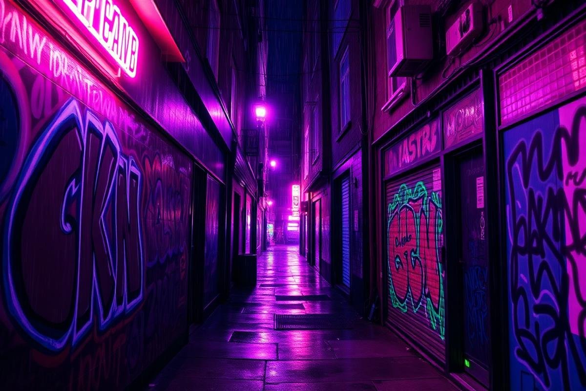 Capa de Neon Streets (Loop Livre)